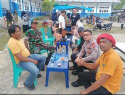 Sinergi Babinsa dan Bhabinkamtibmas Tangse Perkuat Pembinaan Teritorial di Momen Idul Fitri