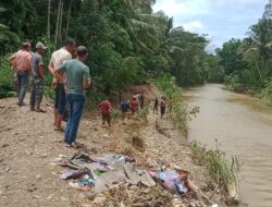 Danramil 11/Kluet Tengah Dampingi Wakil Bupati Aceh Selatan Tinjau Kondisi Sungai Pasca Banjir