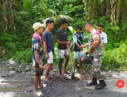 Gerak Cepat,Babinsa Waipia cegah Aksi Pungli