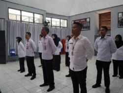Rutan Pelaihari Ikuti Apel Pegawai dan Halal Bi Halal 1446 H / 2025 M bersama Menteri Secara Virtual