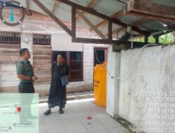 Kasi Ter Korem 182/JO Anjangsana Dengan Tokoh Pemuda Distrik Pariwari