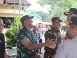 Sinergi TNI-Polri, Dandim 1404/Pinrang Hadiri Penyambutan Kapolres Pinrang Yang Baru
