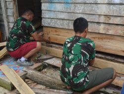 Karya Bakti Kodim 0904/Psr Wujudkan Asrama Putri Layak Huni