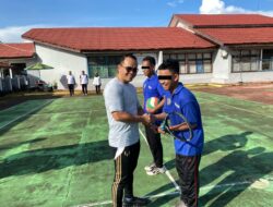 Rutan Pelaihari Gelar Apel Pembukaan Pekan Olahraga dan Seni Warga Binaan