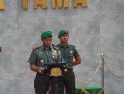 Laporan Korps Kenaikan Pangkat Perwira dan Pelantikan Kenaikan Pangkat Bintara/Tamtama Periode 1 April 2025 Korem 181/PVT