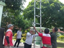 Wujudkan Pemeliharaan Pangkalan, Kodim Loteng Sinergi Dengan PLN Perbaiki Instalasi Listrik Satuan