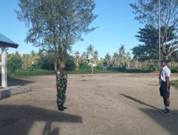 Babinsa Berikan Motivasi Kepada Pelajar