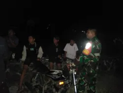 Babinsa Koramil 1404-03/Mattiro Bulu Laksanakan Pemantauan Wilayah dan Berikan Imbauan kepada Remaja