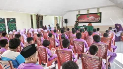 Membentuk Karakter Disiplin dan Pemberani, Pasi Log Kodim 1404/Pinrang Berikan Materi kepada Siswa SDIT Insan Enrekang