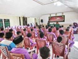 Membentuk Karakter Disiplin dan Pemberani, Pasi Log Kodim 1404/Pinrang Berikan Materi kepada Siswa SDIT Insan Enrekang