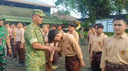Pembinaan Korp Kadet 2026 Dimulai, Dandim 0607/Kota Sukabumi Lepas 40 Peserta Terpilih