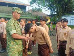 Pembinaan Korp Kadet 2026 Dimulai, Dandim 0607/Kota Sukabumi Lepas 40 Peserta Terpilih