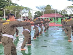Laksanakan Ujian Kenaikan Tingkat Pencak Silat Militer dari Sabuk Putih ke Kuning Kodim 0115/Simeulue.