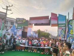 Dandim 1404/Pinrang Ikuti Event Lari Mapusa Run 2026 di Kabupaten Pinrang