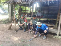 Kedekatan Babinsa dan Warga Terjalin Lewat Komsos di Desa Mancang