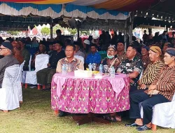 HALAL BIHALAL HKJSM DI KURIK PERERAT SILATURAHMI, DANPOS RAMIL HADIR JAGA KONDUSIVITAS