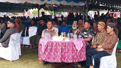 HALAL BIHALAL HKJSM DI KURIK PERERAT SILATURAHMI, DANPOS RAMIL HADIR JAGA KONDUSIVITAS