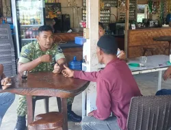 Perkuat Kemanunggalan TNI-Rakyat, Babinsa di Kabupaten Pidie Serap Aspirasi Warga Lewat Komsos
