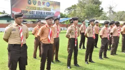 TANAMKAN SEMANGAT BELA NEGARA, KODIM 1707/MERAUKE GELAR PERSAMI KKRI BAGI PELAJAR SMA