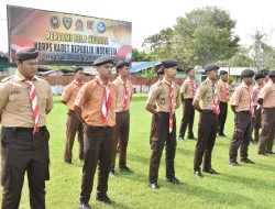 TANAMKAN SEMANGAT BELA NEGARA, KODIM 1707/MERAUKE GELAR PERSAMI KKRI BAGI PELAJAR SMA