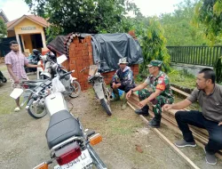 Babinsa Geumpang Perkuat Kedekatan dengan Warga Lewat Komsos di Turue Cut