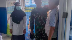 Deteksi Dini PTM, Babinsa Koramil 0907/03 Tarbar Kawal Pemeriksaan Kesehatan Gratis