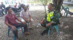Babinsa Koramil 04/Beutong Tetap pelihara hubungan sosial dan silaturahmi kepada Masyarakat Desa Binaan*