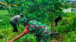 Babinsa Koramil 0907/04 Tarut Pastikan May Day Aman, Warga Pilih Kegiatan Positif
