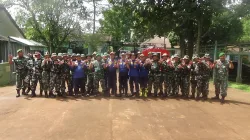 Dari Teori ke Aksi, Kodim 0607 Asah Kemampuan Anggota Hadapi Bahaya Kebakaran.*