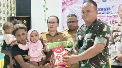 ODandim 1807/Sorong Selatan Hadiri Pelayanan KB Serentak dan Baksos IBI, Wujud Nyata Dukungan Indonesia Bebas Zero Dose