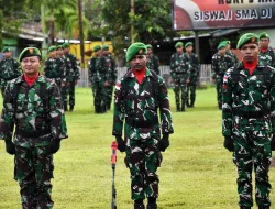 LETKOL CZI DILI EKO SETYAWAN PIMPIN UPACARA BENDERA, TEGUHKAN NASIONALISME DAN DISIPLIN PRAJURIT
