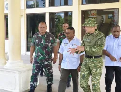 Danrem 181/PVT Audiensi dengan Bupati Sorong Selatan Bahas Pembangunan dan Program TMMD