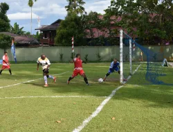 Korem 181/PVT Selenggarakan Pembukaan Turnamen Sepak Bola U-40 Dalam Rangka HUT Ke-63 Tahun 2026