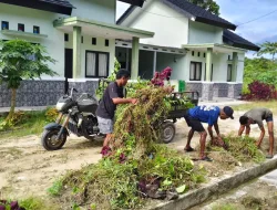 Dandim 1807/Sorsel Pimpin Aksi “Sabtu Bersih dan Sehat”, Wujudkan Pangkalan Militer Bersih, Disiplin dan Sehat