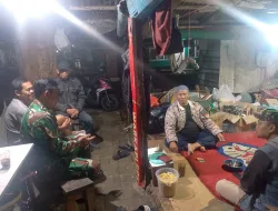 Babinsa Dayeuhluhur,Koramil 0607-07/Warudoyong, Intensifkan Patroli Malam dan Ajak Warga Aktif Ronda Demi Keamanan Lingkungan
