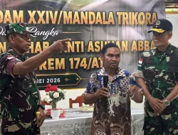Pangdam XXIV/Mandala Trikora Beri Semangat Anak Panti Abba Merauke: Jangan Minder, Terus Kejar Cita-Cita