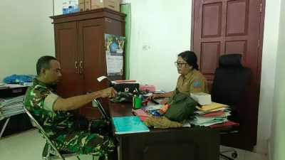 Kasdim 1807/Sorsel Perkuat Sinergi dengan Dinas Pertanian, Penanaman Padi di Moswaren Segera Dimulai