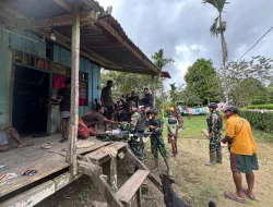 Menjemput Kedekatan, Pos Jita Yonif 133/YS Sambangi Warga Sempan Timur