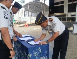 Rutan Pelaihari Perkuat Komitmen dan Akuntabilitas melalui Penandatanganan Perjanjian Kinerja