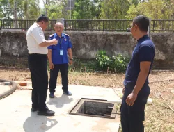 Pastikan Ketersediaan Air Terjaga, Rutan Pelaihari Cek Bantuan Sumber Air Bersih