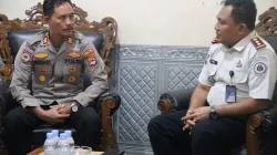 Silaturahmi Kasat Binmas Polres Tanah Laut dan Rutan Pelaihari Perkuat Sinergi Keamanan