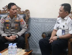 Silaturahmi Kasat Binmas Polres Tanah Laut dan Rutan Pelaihari Perkuat Sinergi Keamanan