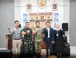 Pererat Sinergi, Danrem 141/Toddopuli Sambut Silaturahmi Pimpinan Bank Mandiri Watampone