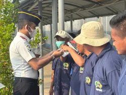 Sapa Kasih Lapas Banjarbaru Bagikan Masker Kepada Warga Binaan   