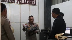 Personel Polda Kalsel dan Polres Tanah Laut Cek Senjata Api Rutan Pelaihari, Pastikan Kesiapan Sarana Pengamanan