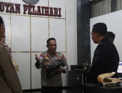Personel Polda Kalsel dan Polres Tanah Laut Cek Senjata Api Rutan Pelaihari, Pastikan Kesiapan Sarana Pengamanan