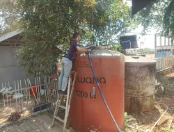 Air Jadi Kebutuhan Utama, Rutan Pelaihari Manfaatkan Sumber Air Bantuan Damkar Tanah Laut