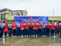 Semarak HUT Ke-81 TNI, Dandim 0907/Tarakan Ikuti Fun Run Bersama Forkopimda dan Lanjutkan Bakti Sosial