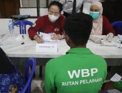 Deteksi Dini Kesehatan, Rutan Pelaihari Gelar CKG dan Skrining TB bagi Warga Binaan serta Petugas