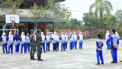 Bangun Desa, Bangun Generasi! TMMD ke-130 Kodim 0907/Tarakan Tanamkan Jiwa Bela Negara